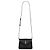 Saint Laurent Loulou Toy Schultertasche aus gestepptem Leder Schwarz/Silber - Ansicht 2