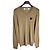Comme Des Garcons Strickware für Herren beige und schwarz mit Patch Braun