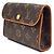 Louis Vuitton Monogram Pochette Florentine Belt Bag XS Schwarz - Ansicht 2