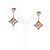 Louis Vuitton Orecchini Color Blossom BB Star Diamond Rosa