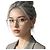 Bally Titanium Eyeglass Frame Square Metal Frame Brown