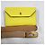 Hermès Cinturón Kelly Pocket Eteop para mujer con hebilla dorada Naranja - vista 10