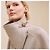 Hermès Abrigo de cachemira para mujer Beige Castaño - vista 4