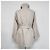 Hermès Abrigo de cachemira para mujer Beige Castaño - vista 7