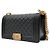 Chanel Boy Handtasche mit Tragegriff aus Lammleder Größe Medium Schwarz - Ansicht 2