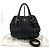 Prada Borsa a Spalla e Tote in Nappa Gauffre Nero