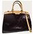 Louis Vuitton Borsa a tracolla Brea in vernice bordeaux Rosso - vista 3