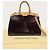 Louis Vuitton Borsa a tracolla Brea in vernice bordeaux Rosso - vista 7