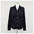 Hermès Leichter Strickstrickcardigan mit langen Ärmeln für Damen Schwarz - Ansicht 7