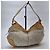 Céline Borsa Hobo in Jacquard Triomphe Marrone - vista 11