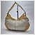 Céline Borsa Hobo in Jacquard Triomphe Marrone - vista 3