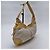 Céline Borsa Hobo in Jacquard Triomphe Marrone - vista 5