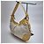 Céline Borsa Hobo in Jacquard Triomphe Marrone - vista 6