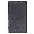 Cartera larga para mujer Chanel Camellia CC de piel de cordero Negro