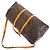 Louis Vuitton Monogram Bandoulière Keepall Marrone - vista 4