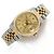 Rolex Orologio combinato da uomo Datejust con indice oro champagne D'oro - vista 2