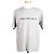 Balenciaga Vintage Logo Jersey T-Shirt Grau Braun