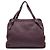 Bottega Veneta Borsa a tracolla con doppio manico Intrecciato Rosso