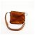 Burberry Piccola borsa a tracolla da notte in pelle scamosciata bruciato Multicolore - vista 4