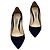 Prada Décolleté stiletto in scamosciato blu notte - vista 2