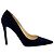 Prada Décolleté stiletto in scamosciato blu notte - vista 6