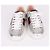 Gucci Baskets Three Stripes Argent Métallique Argenté - vue 3