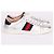 Gucci Baskets Three Stripes Argent Métallique Argenté - vue 6