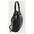 Dior Borsa bucket media in pelle con logo CD in rilievo nero - vista 4