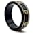 Gucci Anello Interlocking Icon in Oro Nero  - vista 3