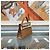 Hermès Mini Kelly Appson Gold Silver Hardware Stamp Multicolore - vista 5