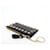 Valentino Cartera Rockstud Negro - vista 6