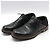 Louis Vuitton Schwarze Schnürschuhe aus Leder mit Bändern - Ansicht 2