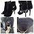 Dior Christian Black Suede Open Toe Side Zip Ankle Boots Heel - view 8