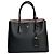 Prada Saffiano Quir Double Tote Bag Large Mehrfarben