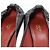 Gucci Décolleté a punta aperta in vernice nera con mors Rosso - vista 11