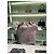 Prada Sacchetto con coulisse in Rynylon Nero Blu Alabaster Rosa Multicolore - vista 4