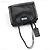Prada Borsa a tracolla Etiquette in pelle di vitello nera con borchie argentate Nero - vista 3