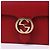 Gucci GG Gold Interlocking Red Chain Crossbody Bag Rot - Ansicht 3