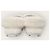 Prada Sandali con listino in shearling e logo a triangolo bianco - vista 7