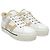 Hermès Sneakers Abain-Taj in shearling con logo bianco
