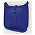 Hermès Borsa a tracolla mini Evelyn Clemence Silver Royal Blue - vista 3