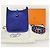Hermès Borsa a tracolla mini Evelyn Clemence Silver Royal Blue - vista 8