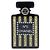 Chanel Spilla a Forma di Flacone di Profumo Nero Season