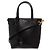 Borsa mini shopper nera Saint Laurent AADDI Nero - vista 9