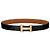 Hermès Buckle Reversible Belt Black Gold Matte Finish Men's Leather - view 2