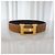 Hermès Buckle Reversible Belt Black Gold Matte Finish Men's Leather - view 7