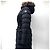 Moncler Chaqueta larga de plumón con piel de mapache Chloe Azul - vista 4