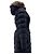 Moncler Chaqueta larga de plumón con piel de mapache Chloe Azul - vista 5