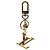 Louis Vuitton Portachiavi Charm Paisette LV in Oro D'oro