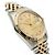 Rolex Orologio Combi da Uomo Datejust con Quadrante Oro Champagne e Diamanti D'oro - vista 11